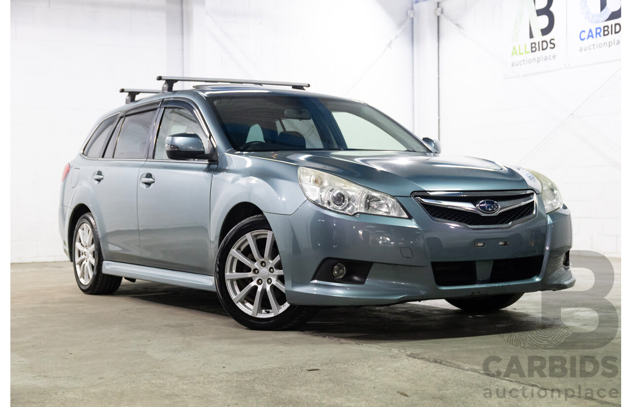 01/2012 Subaru Liberty 2.5i Premium MY12 4d Wagon Sage Green 2.5L