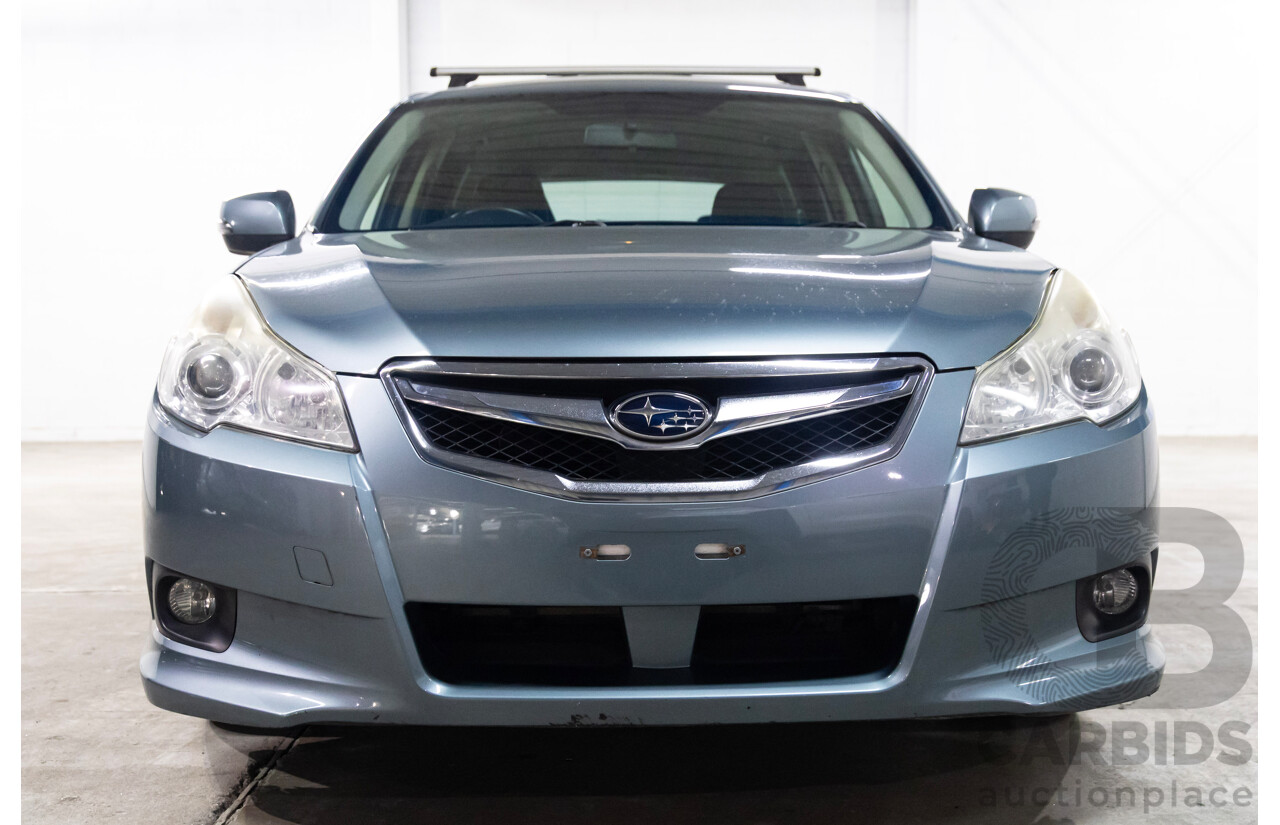01/2012 Subaru Liberty 2.5i Premium MY12 4d Wagon Sage Green 2.5L