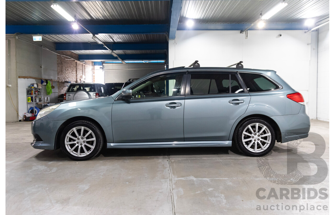 01/2012 Subaru Liberty 2.5i Premium MY12 4d Wagon Sage Green 2.5L