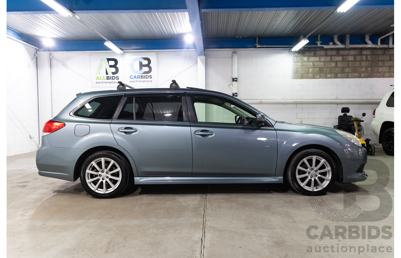 01/2012 Subaru Liberty 2.5i Premium MY12 4d Wagon Sage Green 2.5L