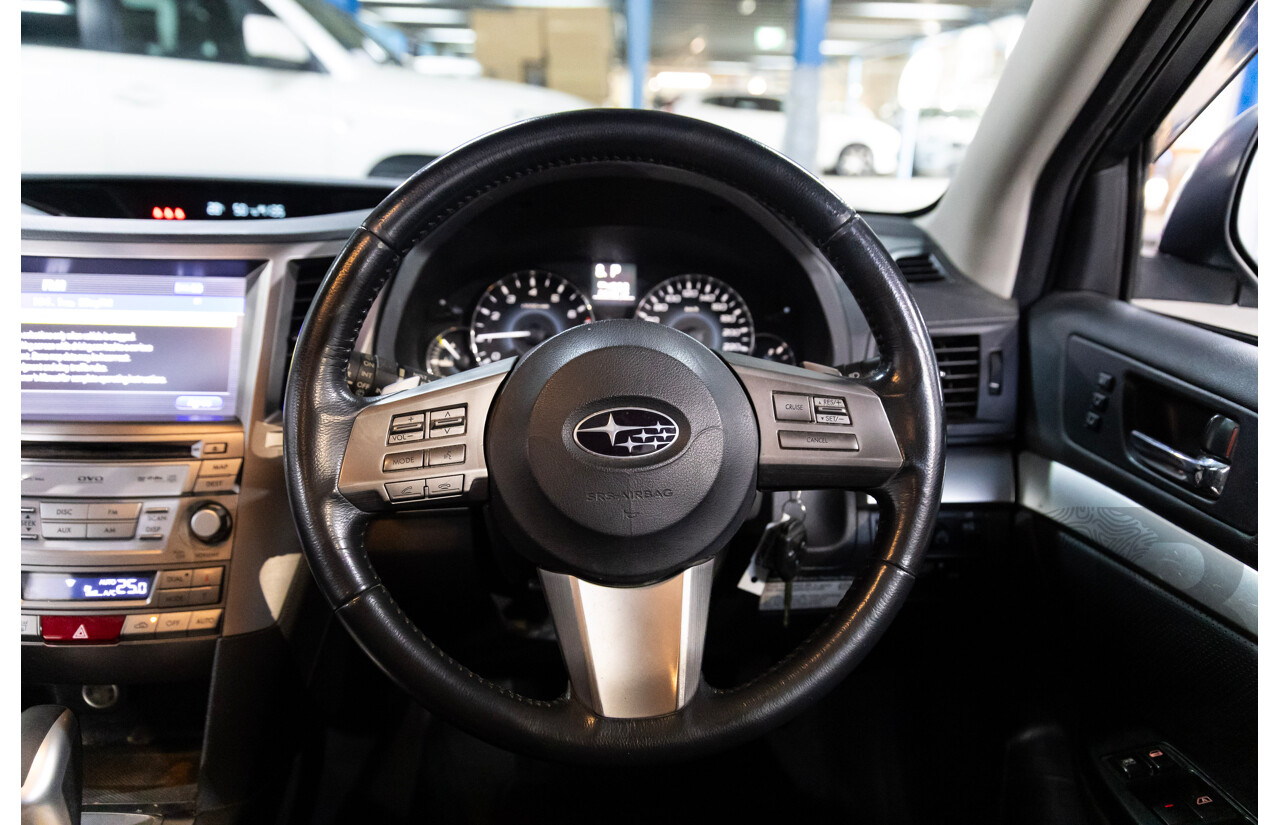 01/2012 Subaru Liberty 2.5i Premium MY12 4d Wagon Sage Green 2.5L