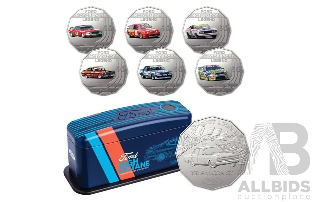 Ford High Octane 7-Coin Collection