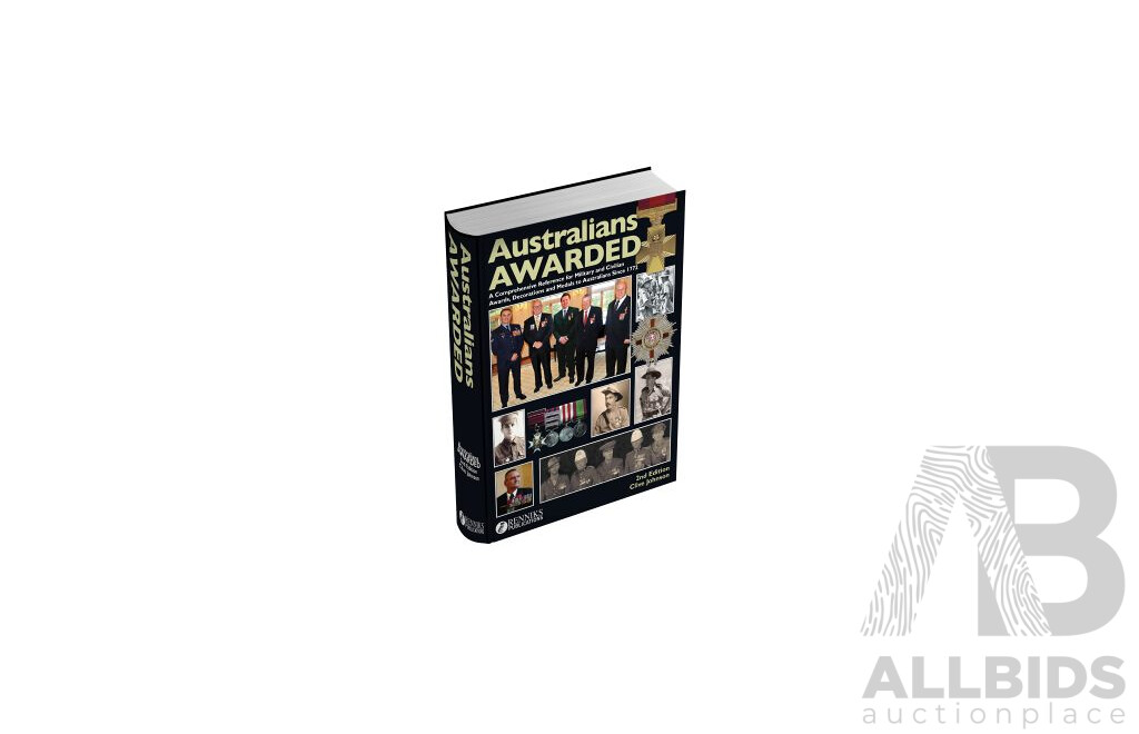 Signed Copy of Australians Awarded (2nd Edition)