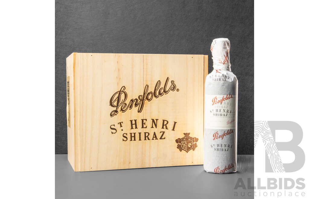 Half Dozen Penfolds St Henry Shiraz Vintage 2017 (6)