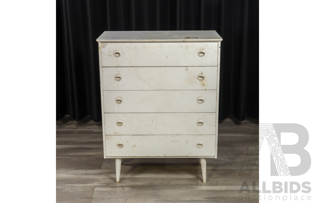 White Parker Chest of Drawers