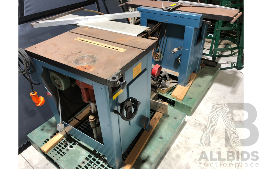Luna Master W59 Industrial Combination Woodworking Machine - Saw, Planer, Thicknesser, Spindle Moulder & Morticer