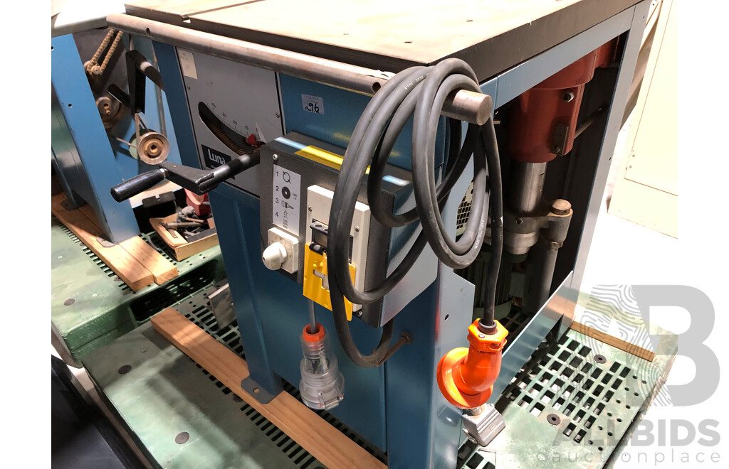 Luna Master W59 Industrial Combination Woodworking Machine - Saw, Planer, Thicknesser, Spindle Moulder & Morticer