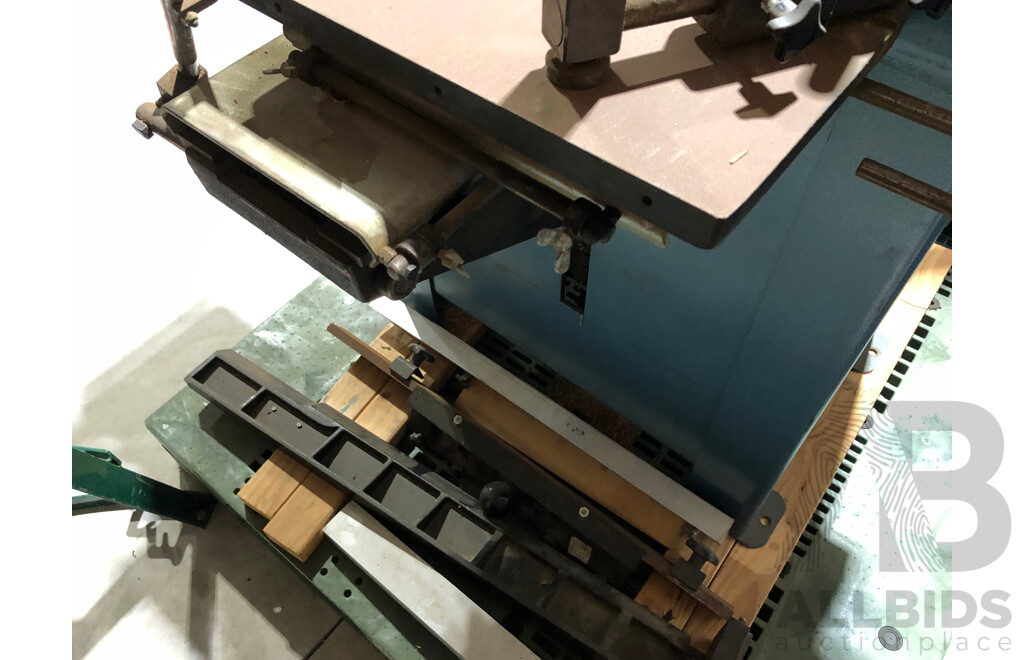 Luna Master W59 Industrial Combination Woodworking Machine - Saw, Planer, Thicknesser, Spindle Moulder & Morticer