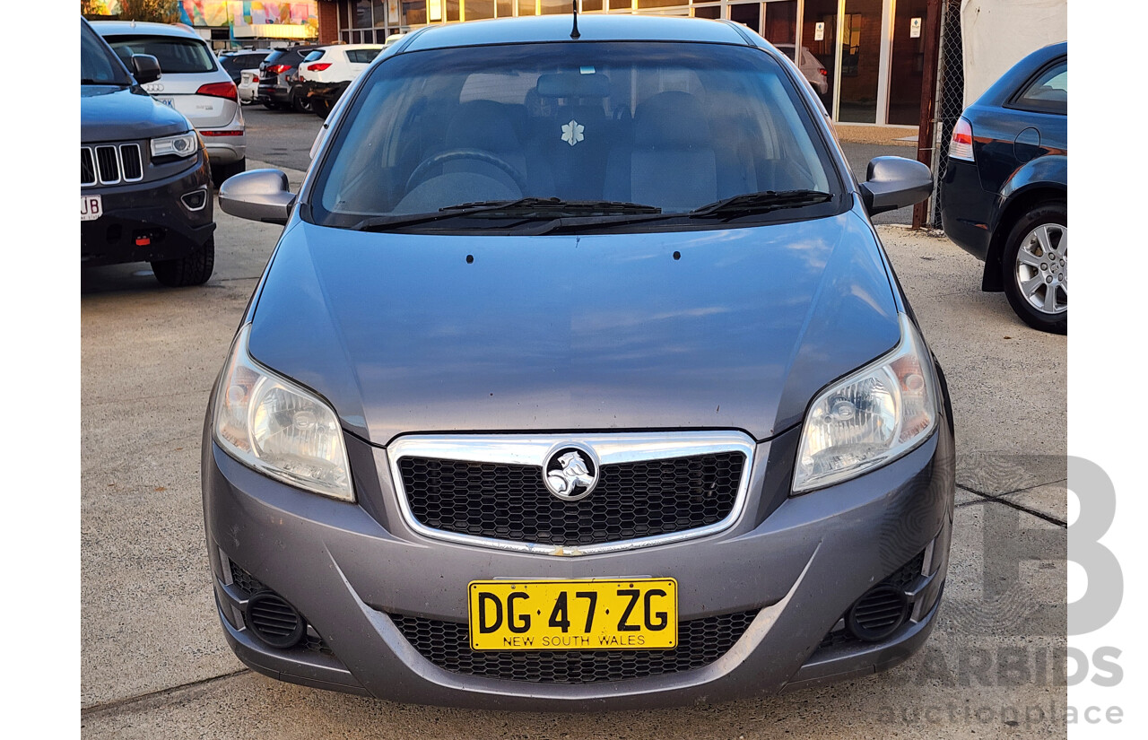6/2009 Holden Barina TK MY09 3d Hatchback Grey 1.6L