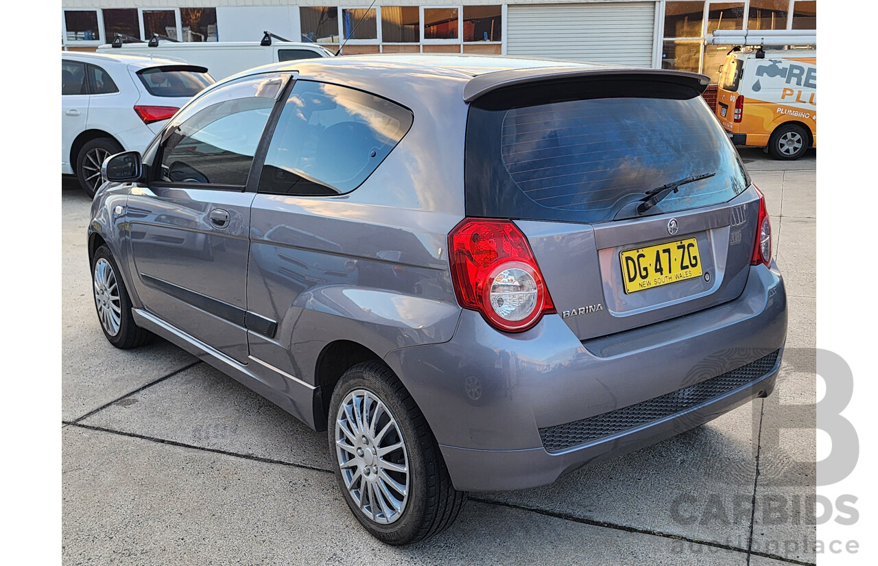 6/2009 Holden Barina TK MY09 3d Hatchback Grey 1.6L