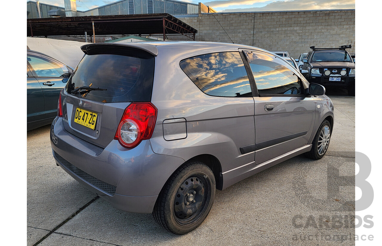 6/2009 Holden Barina TK MY09 3d Hatchback Grey 1.6L