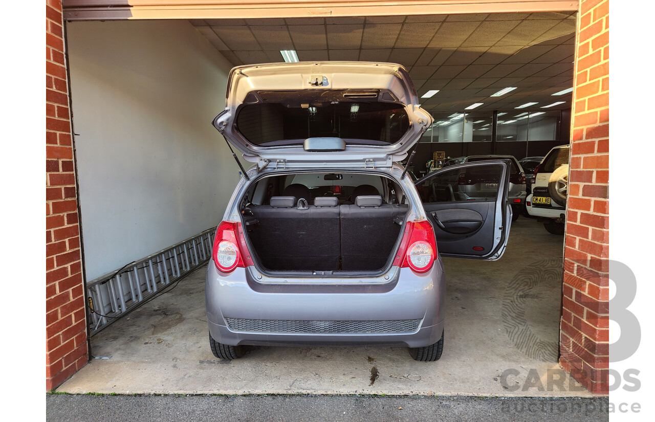 6/2009 Holden Barina TK MY09 3d Hatchback Grey 1.6L