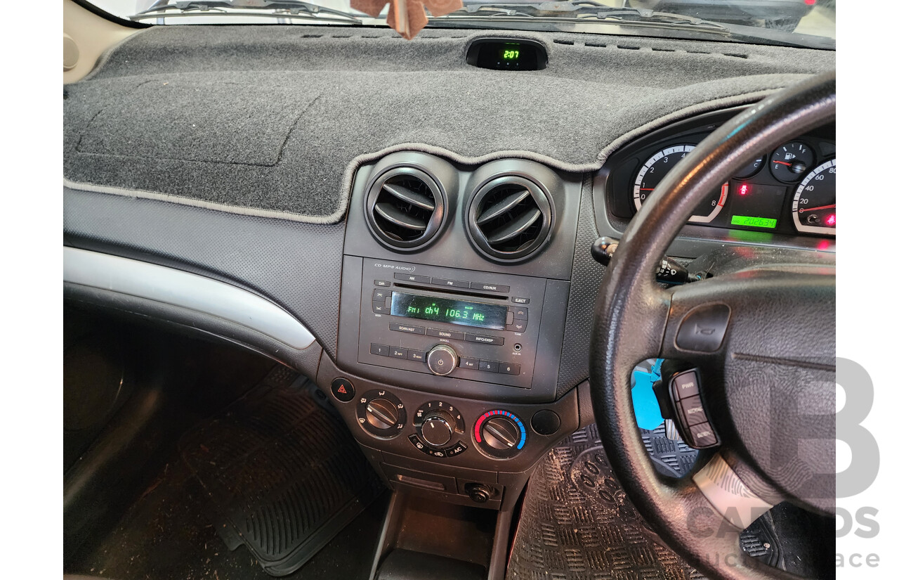 6/2009 Holden Barina  TK MY09 3d Hatchback Grey 1.6L
