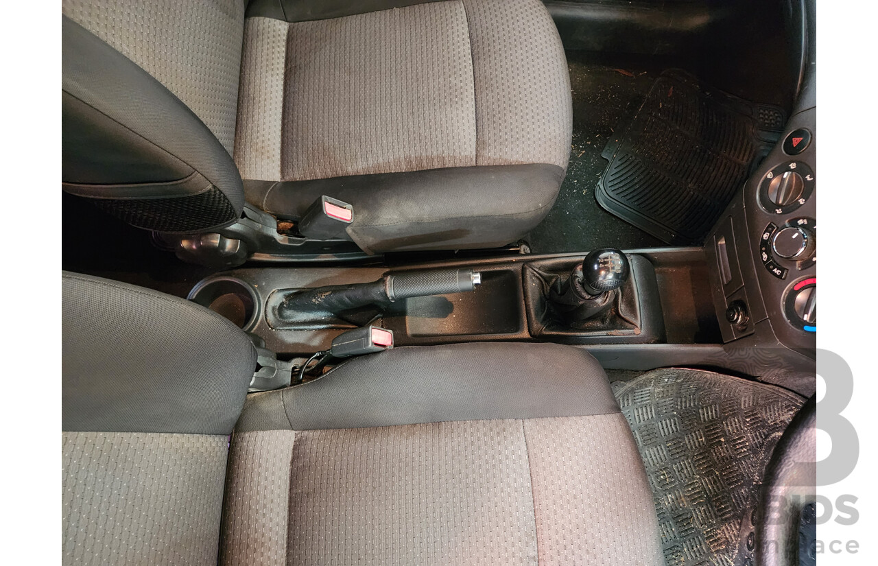 6/2009 Holden Barina  TK MY09 3d Hatchback Grey 1.6L