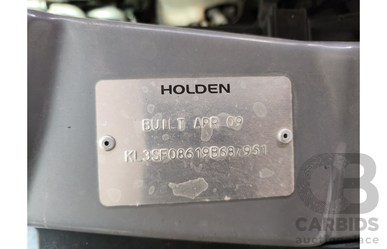 6/2009 Holden Barina  TK MY09 3d Hatchback Grey 1.6L