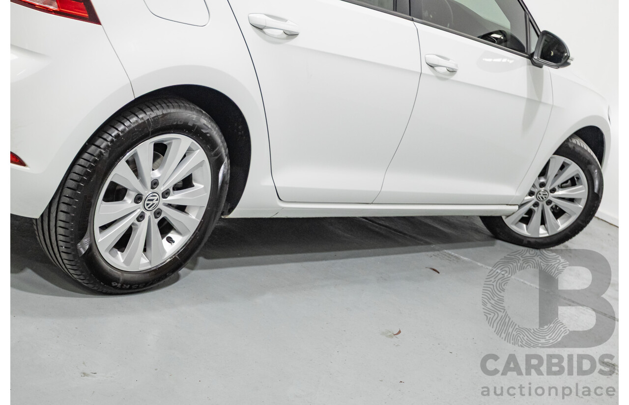 3/2020 Volkswagen Golf 110 TSI Trendline AU MY20 5d Hatchback Pure White Turbo 1.4L