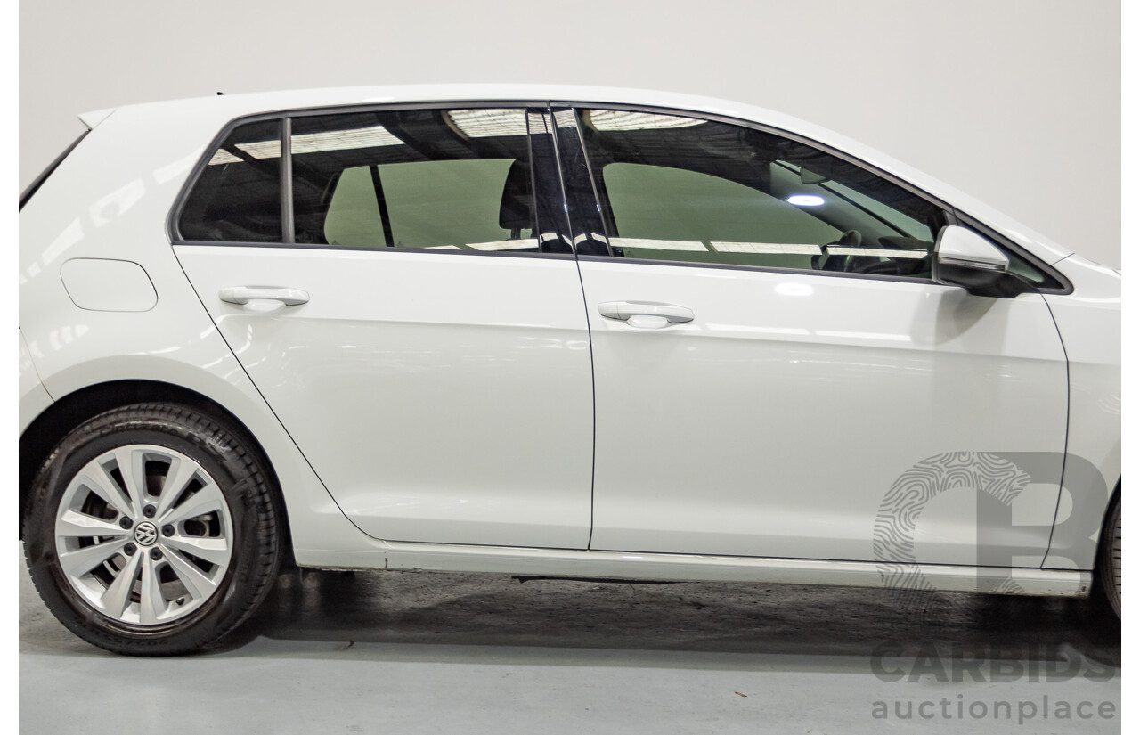 3/2020 Volkswagen Golf 110 TSI Trendline AU MY20 5d Hatchback Pure White Turbo 1.4L