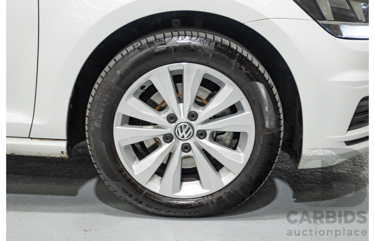 3/2020 Volkswagen Golf 110 TSI Trendline AU MY20 5d Hatchback Pure White Turbo 1.4L