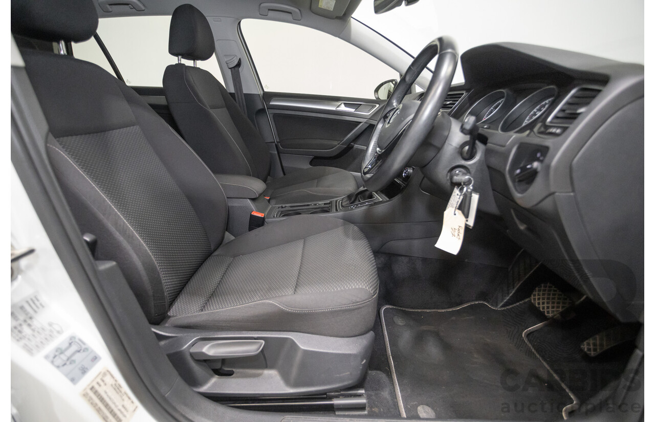 3/2020 Volkswagen Golf 110 TSI Trendline AU MY20 5d Hatchback Pure White Turbo 1.4L