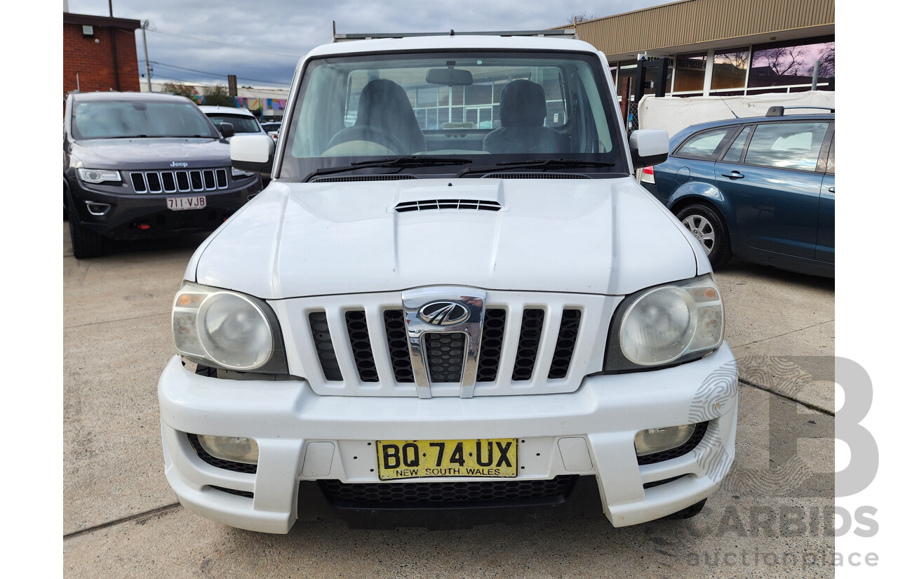 10/2012 Mahindra Pik-Up (4x4) S5 11 UPGRADE C/Chas White 2.2L