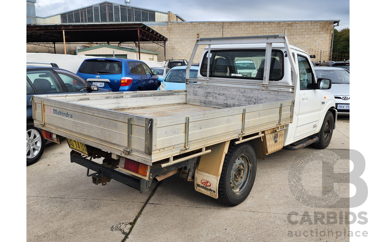 10/2012 Mahindra Pik-Up (4x4) S5 11 UPGRADE C/Chas White 2.2L