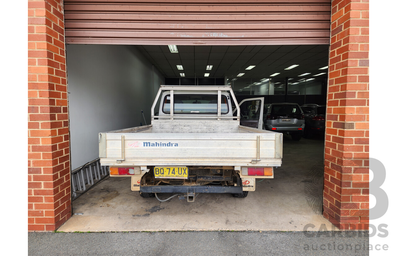10/2012 Mahindra Pik-Up (4x4) S5 11 UPGRADE C/Chas White 2.2L