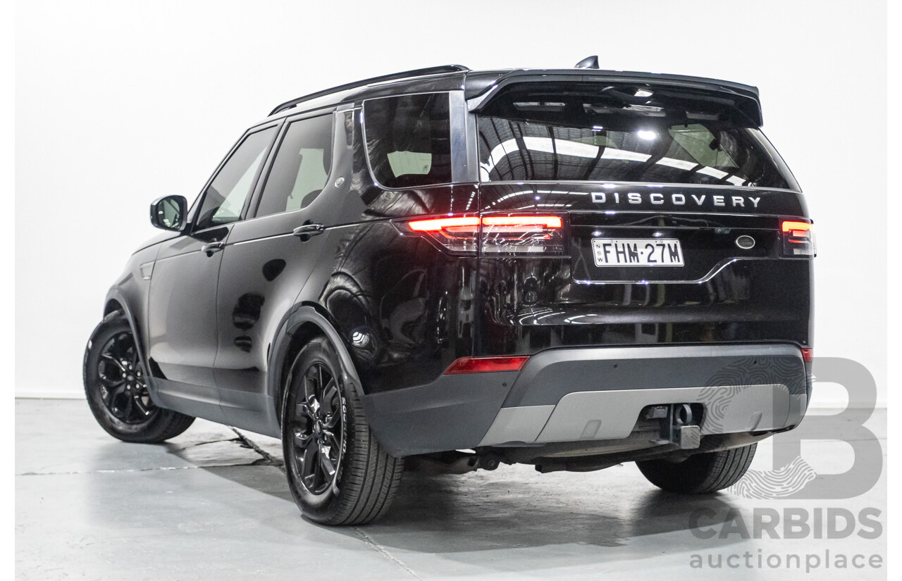 10/2017 Land Rover Discovery TD4 SE (AWD) MY17 4d Wagon Santorini Black Metallic Turbo Diesel 2.0L
