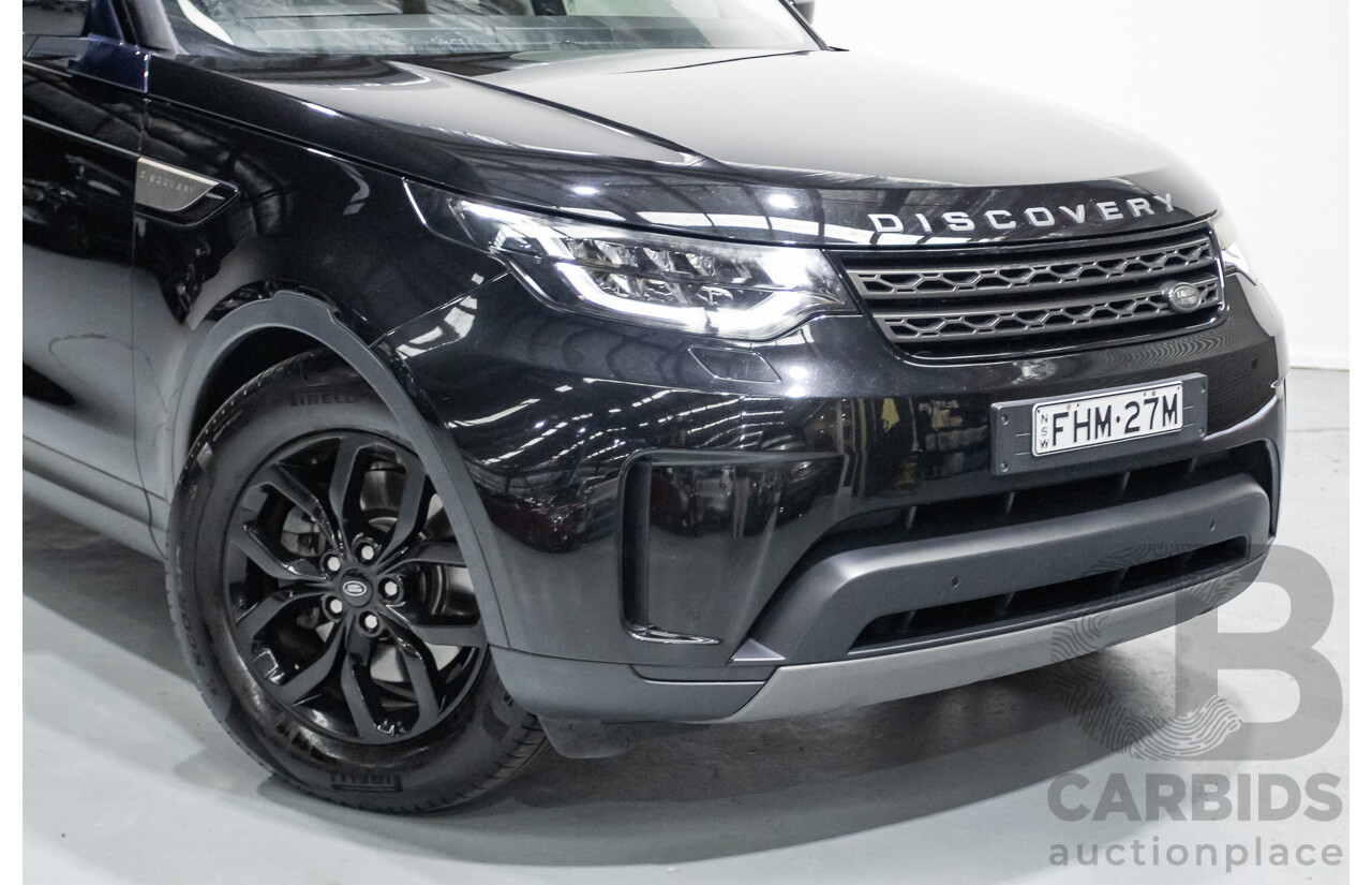 10/2017 Land Rover Discovery TD4 SE (AWD) MY17 4d Wagon Santorini Black Metallic Turbo Diesel 2.0L