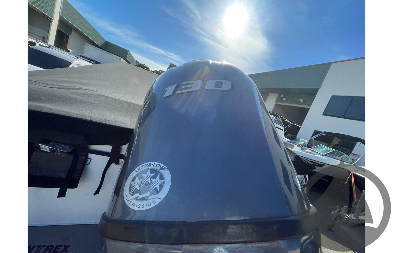 NO RESERVE - 2019 Quintrex 550 Freestyler, 130HP Yamaha 4 Stroke