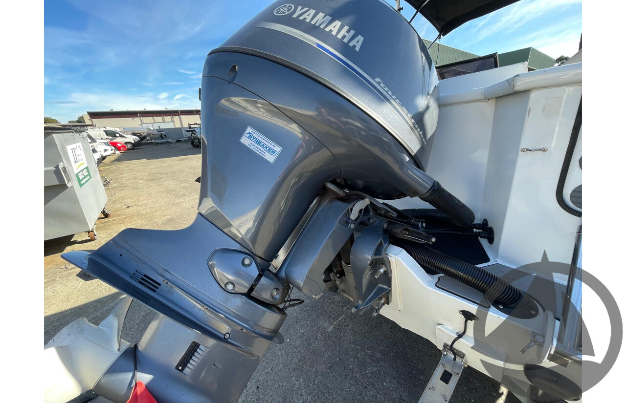 NO RESERVE - 2019 Quintrex 550 Freestyler, 130HP Yamaha 4 Stroke