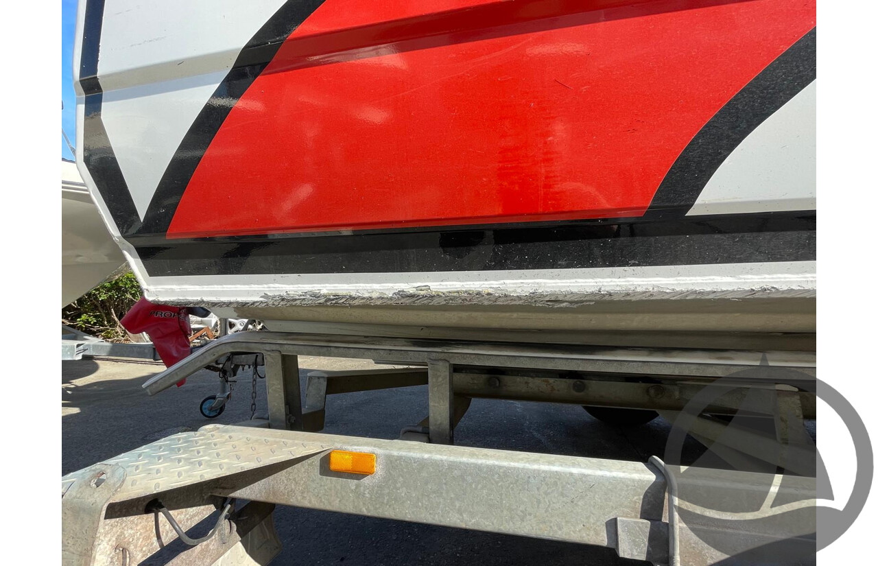 NO RESERVE - 2019 Quintrex 550 Freestyler, 130HP Yamaha 4 Stroke