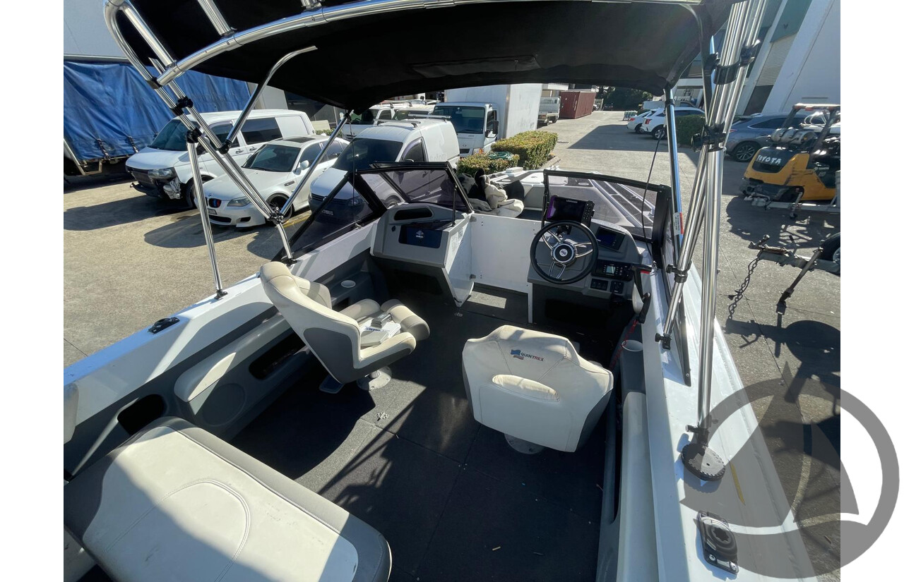 NO RESERVE - 2019 Quintrex 550 Freestyler, 130HP Yamaha 4 Stroke
