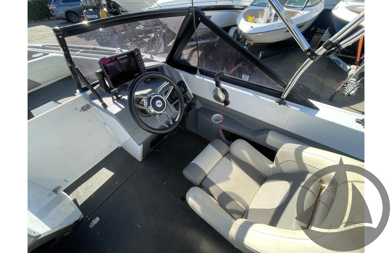 NO RESERVE - 2019 Quintrex 550 Freestyler, 130HP Yamaha 4 Stroke