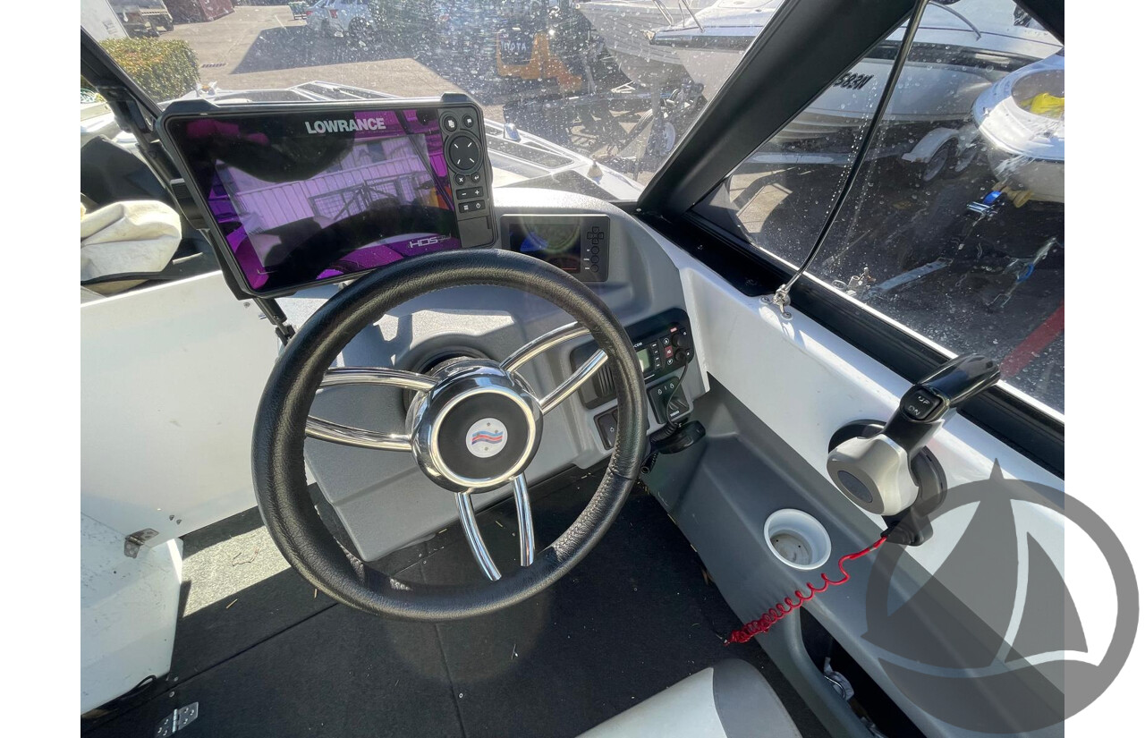 NO RESERVE - 2019 Quintrex 550 Freestyler, 130HP Yamaha 4 Stroke