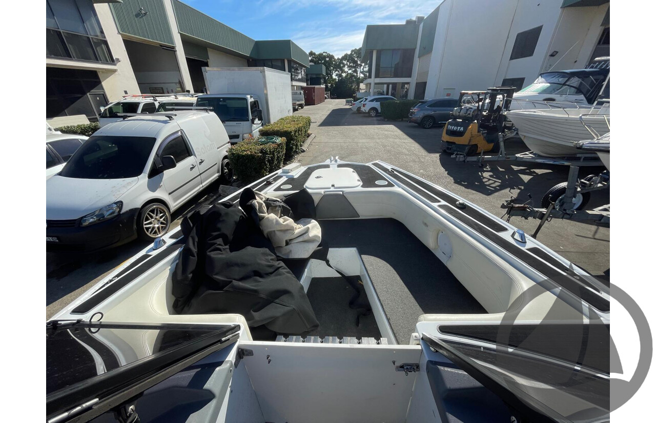 NO RESERVE - 2019 Quintrex 550 Freestyler, 130HP Yamaha 4 Stroke
