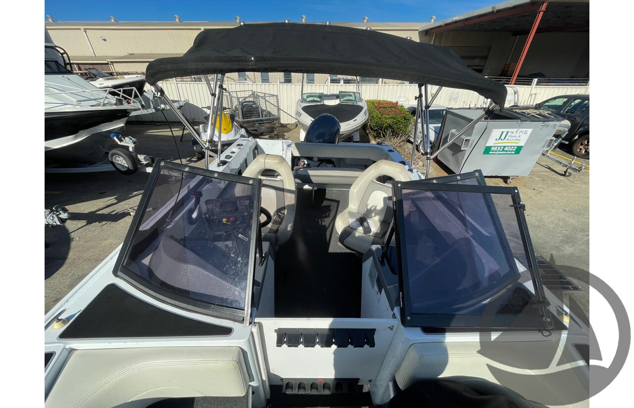 NO RESERVE - 2019 Quintrex 550 Freestyler, 130HP Yamaha 4 Stroke