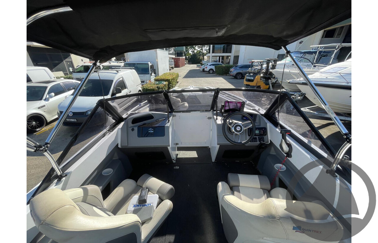 NO RESERVE - 2019 Quintrex 550 Freestyler, 130HP Yamaha 4 Stroke