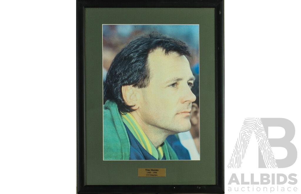 Framed Photo Print of Canberra Raiders Tim Sheens