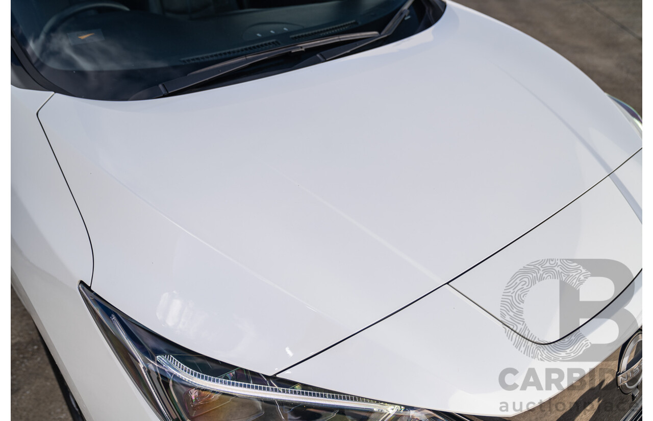 04/2023 Nissan Leaf EV ZE1 MY23 4d Hatchback Ivory Pearl White Battery Electric Vehicle 110kw