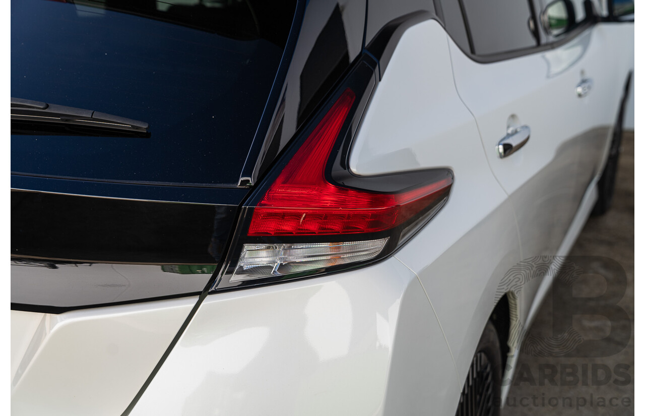 04/2023 Nissan Leaf EV ZE1 MY23 4d Hatchback Ivory Pearl White Battery Electric Vehicle 110kw