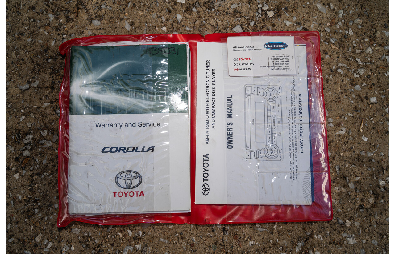 3/2015 Toyota Corolla Ascent ZRE172R 4d Sedan Glacier White 1.8L