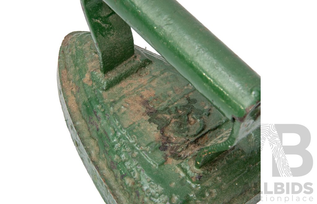 Collection of Four Turn of the Century Cast Metal Irons