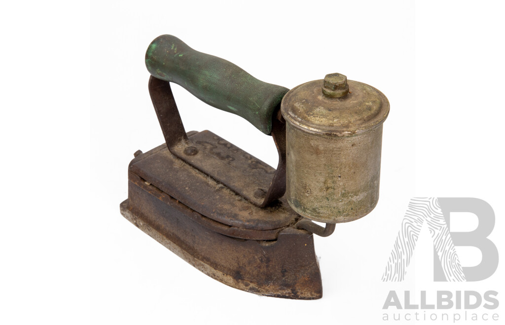 Collection of Four Turn of the Century Cast Metal Irons