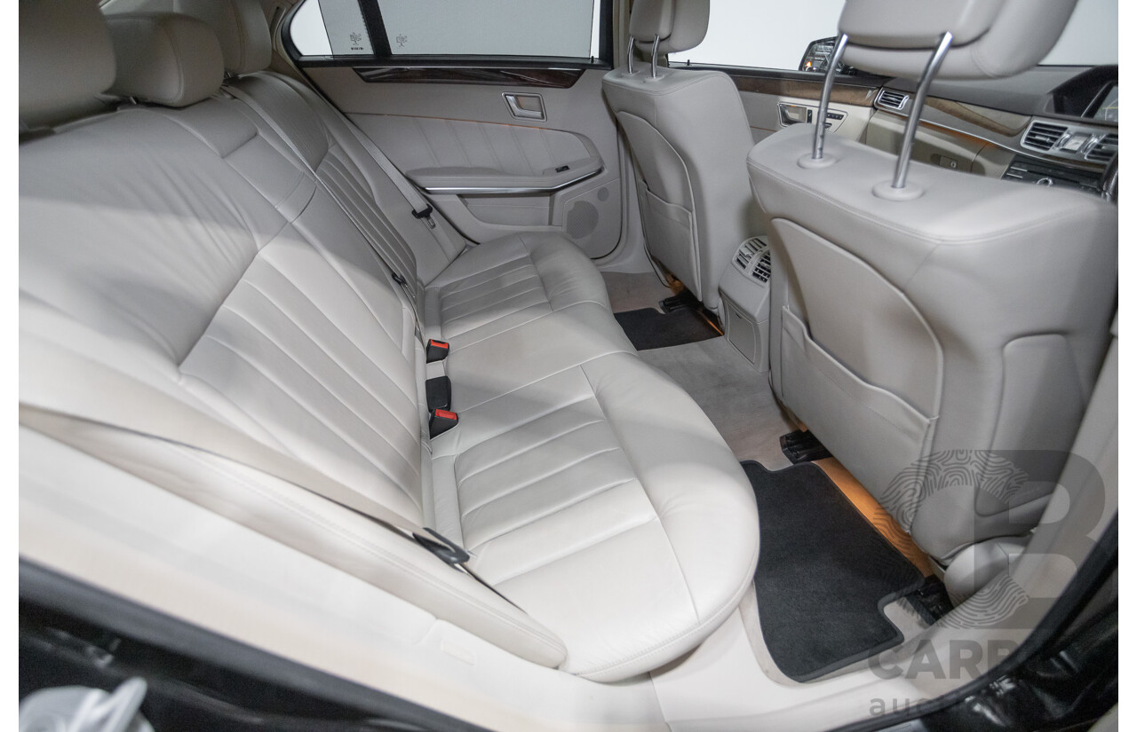 12/2015 Mercedes-Benz E400 212 MY15 4d Sedan Obsidian Black Metallic Twin Turbo V6 3.0L