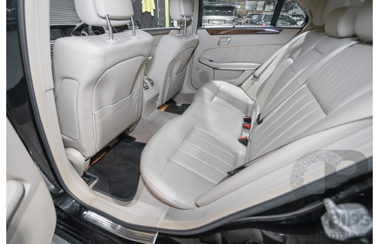 12/2015 Mercedes-Benz E400 212 MY15 4d Sedan Obsidian Black Metallic Twin Turbo V6 3.0L
