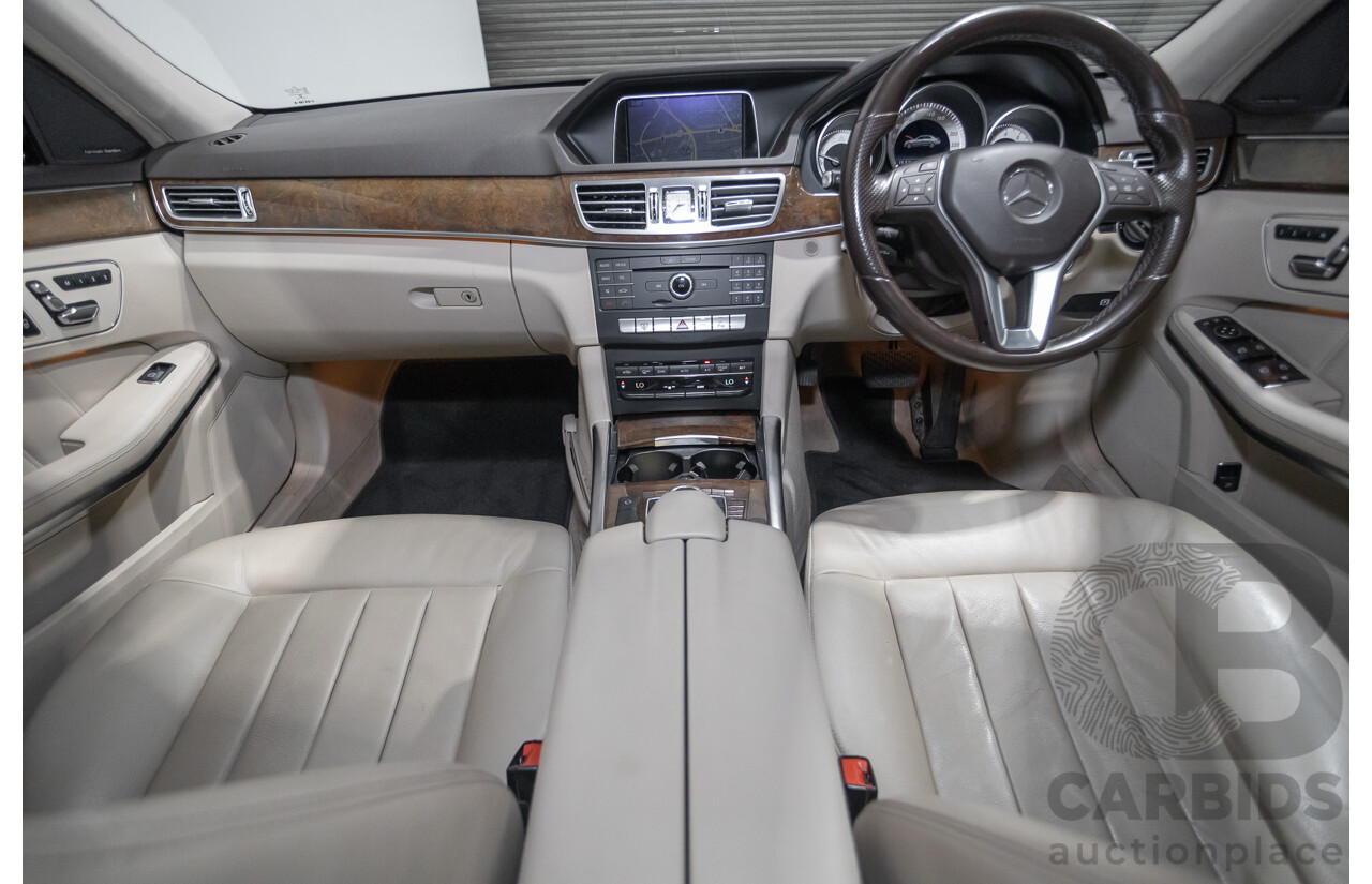 12/2015 Mercedes-Benz E400 212 MY15 4d Sedan Obsidian Black Metallic Twin Turbo V6 3.0L