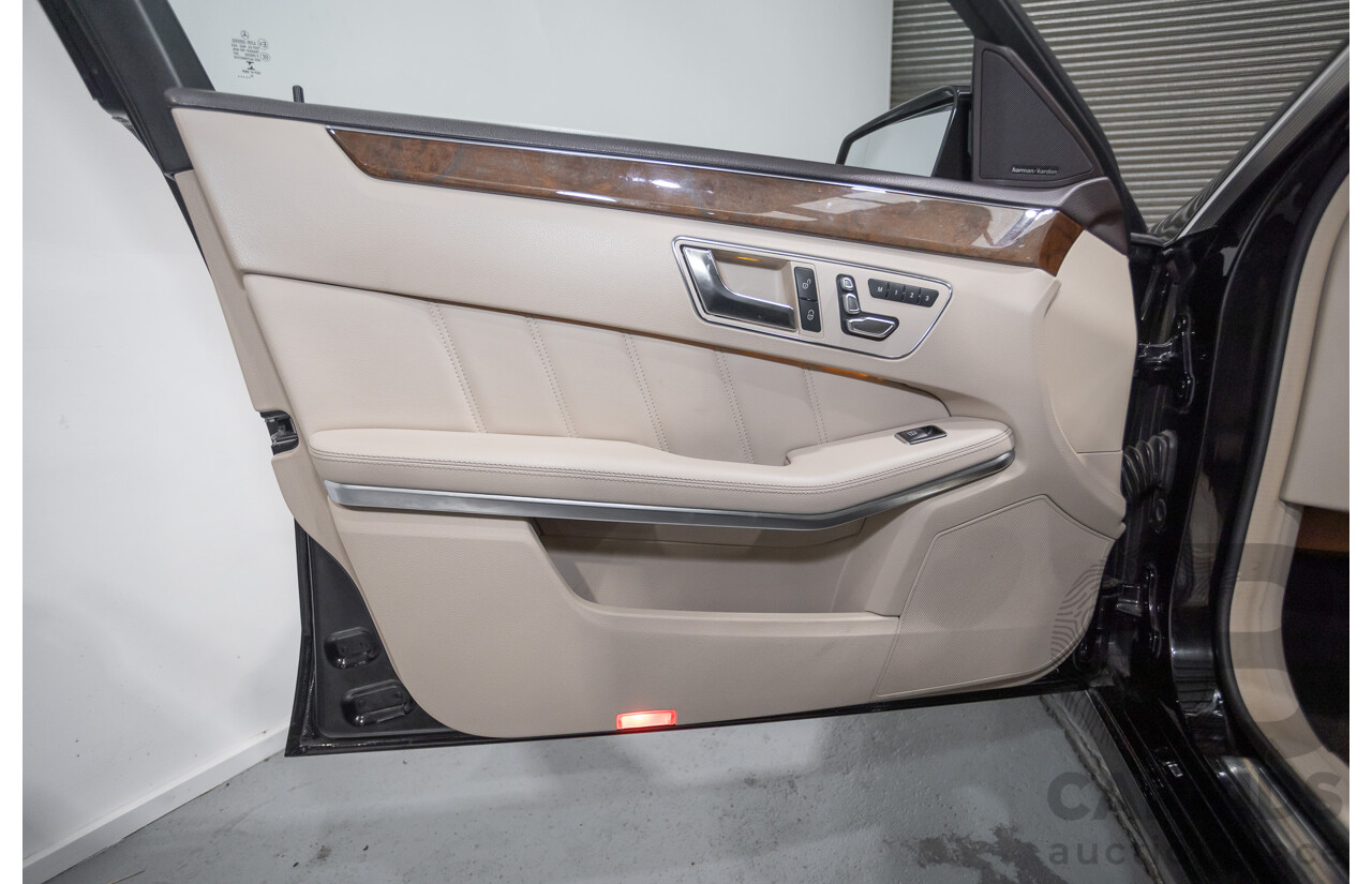 12/2015 Mercedes-Benz E400 212 MY15 4d Sedan Obsidian Black Metallic Twin Turbo V6 3.0L