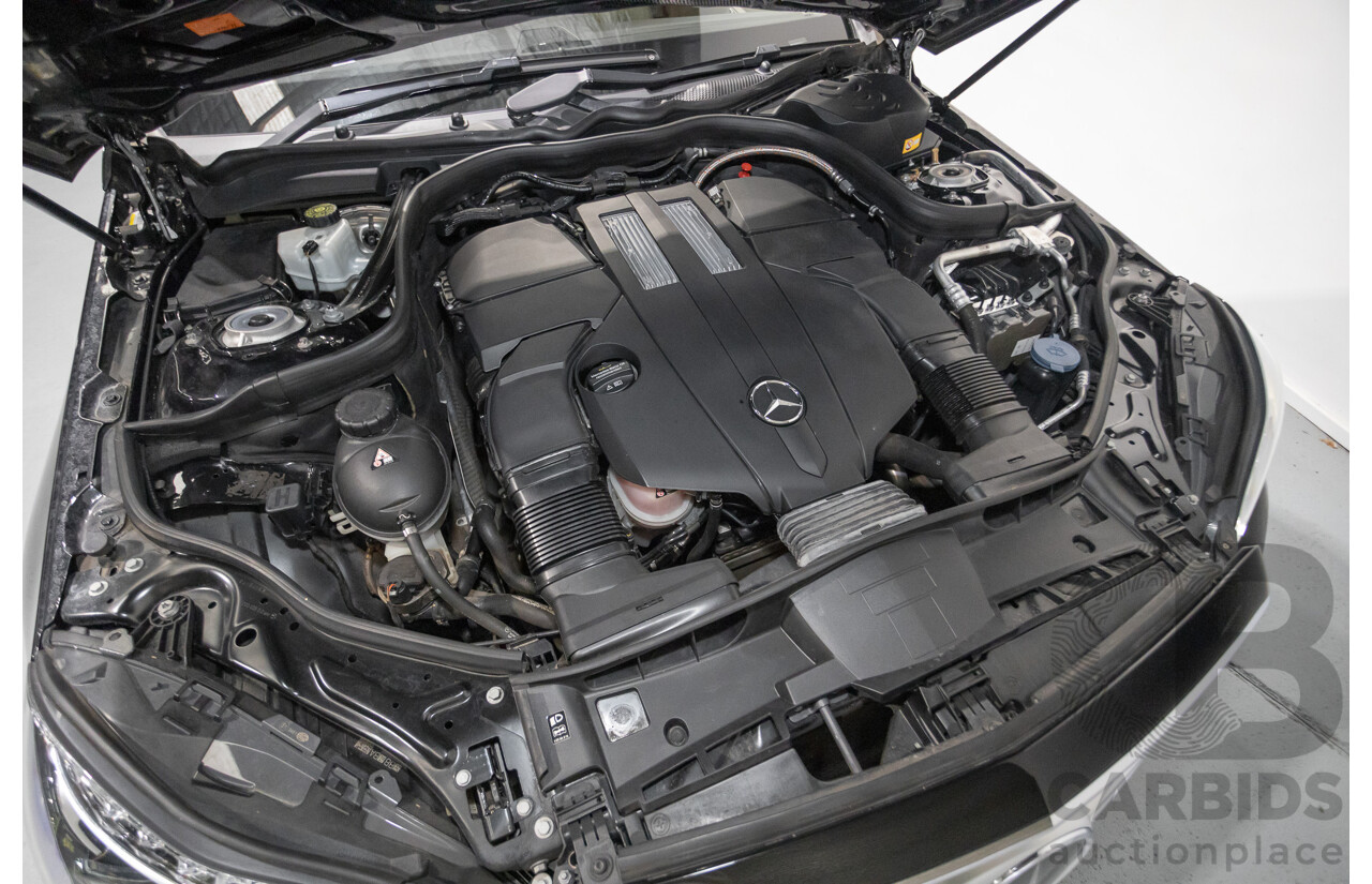 12/2015 Mercedes-Benz E400 212 MY15 4d Sedan Obsidian Black Metallic Twin Turbo V6 3.0L