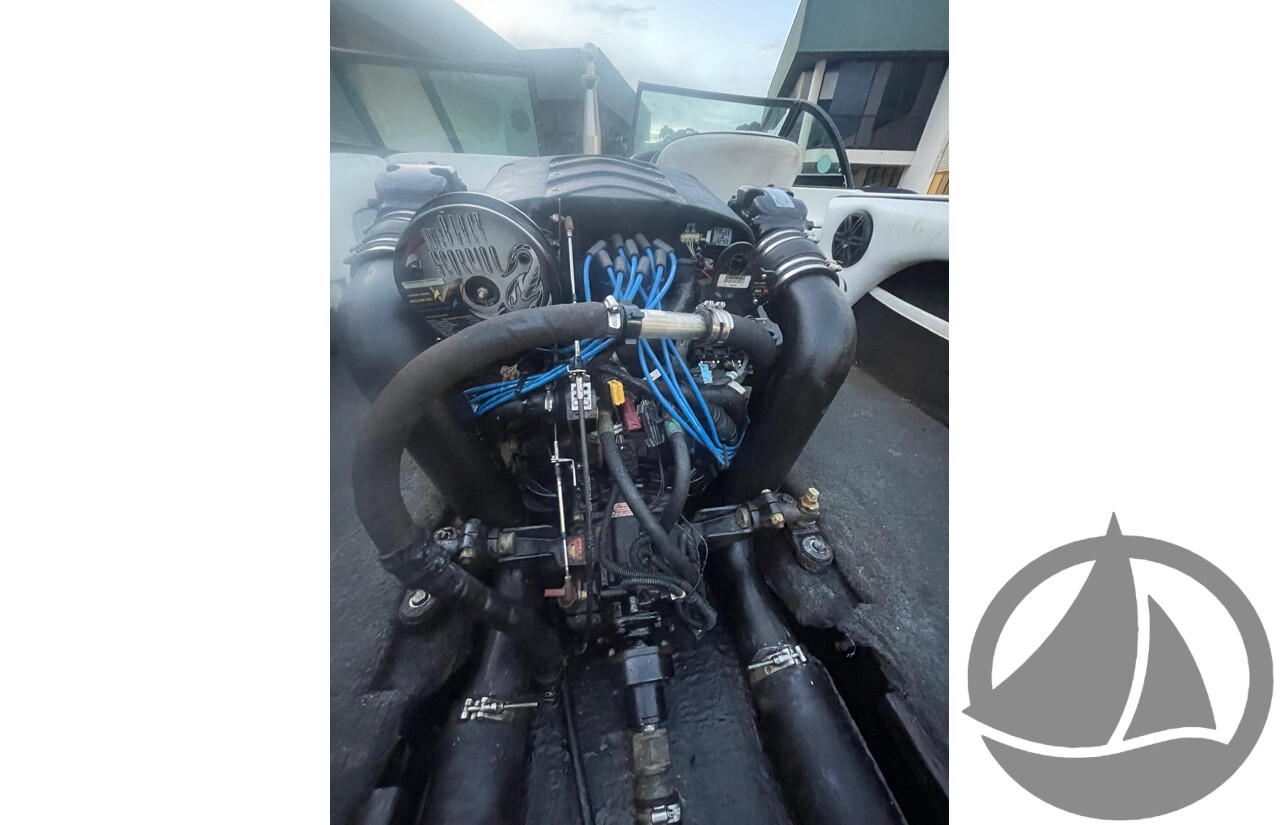 NO RESERVE - 2008 Lewis Outback Ski Boat, 6.2 Mercruiser Scorpio V8, 337 Hrs