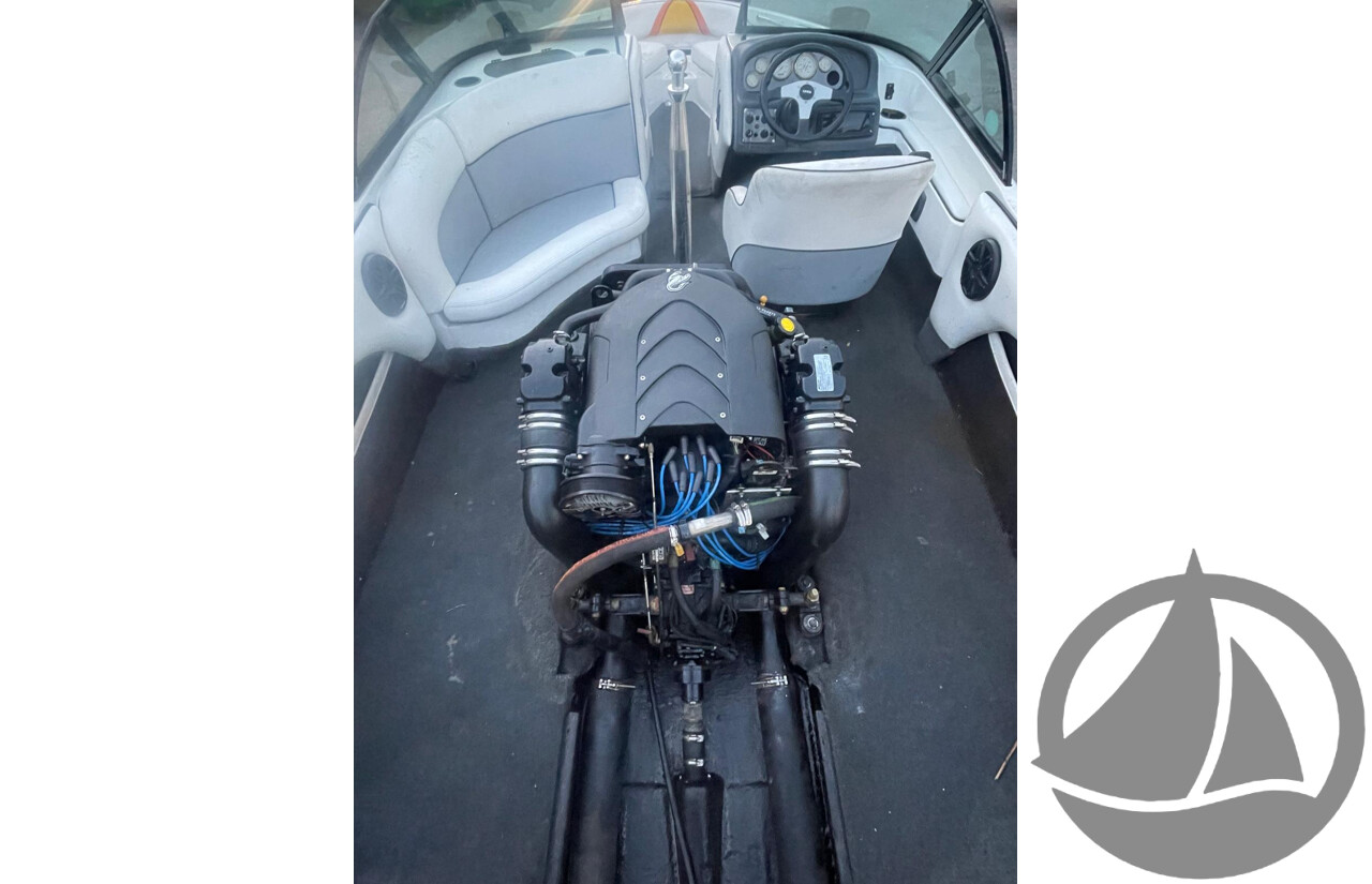 NO RESERVE - 2008 Lewis Outback Ski Boat, 6.2 Mercruiser Scorpio V8, 337 Hrs